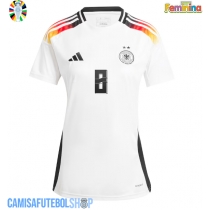 Camisa de time de futebol Alemanha Toni Kroos #8 Replicas 1º Equipamento Feminina Europeu 2024 Manga Curta